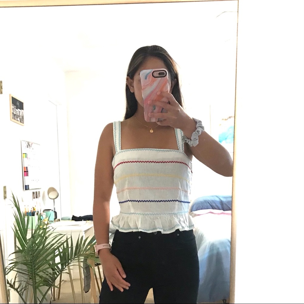 Forever 21 white top